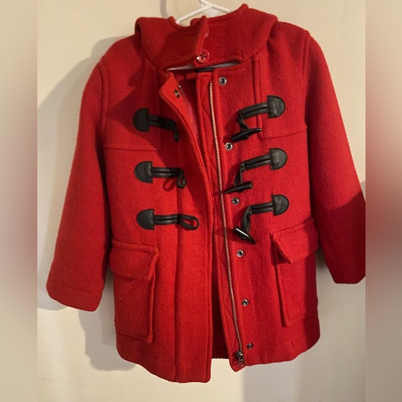 Red gap duffle coat size xs - Picture 3 of 8